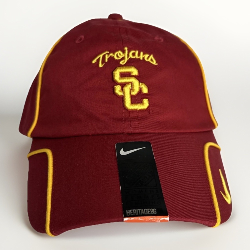 USC Trojans Nike Heritage86 Sideline Hat - Deadstock - Adjustable Women's *NEW*